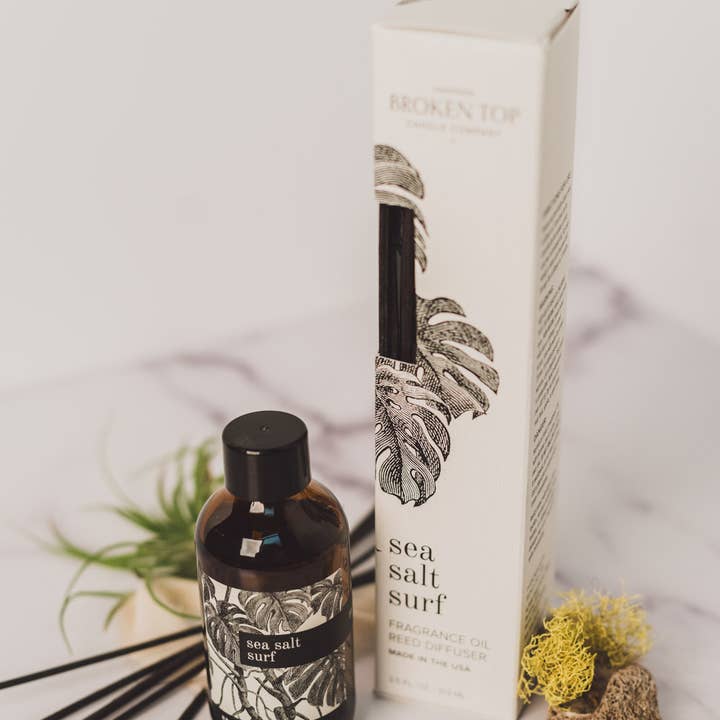 Broken Top Brands - Wholesale Reed Diffuser - Sea Salt Surf Reed Diffuser1
