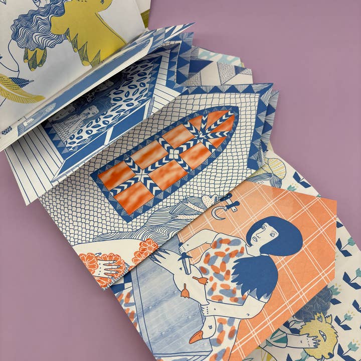 Erika Rier - Wholesale Magazine - Pageant - A Fold Out Art Zine7