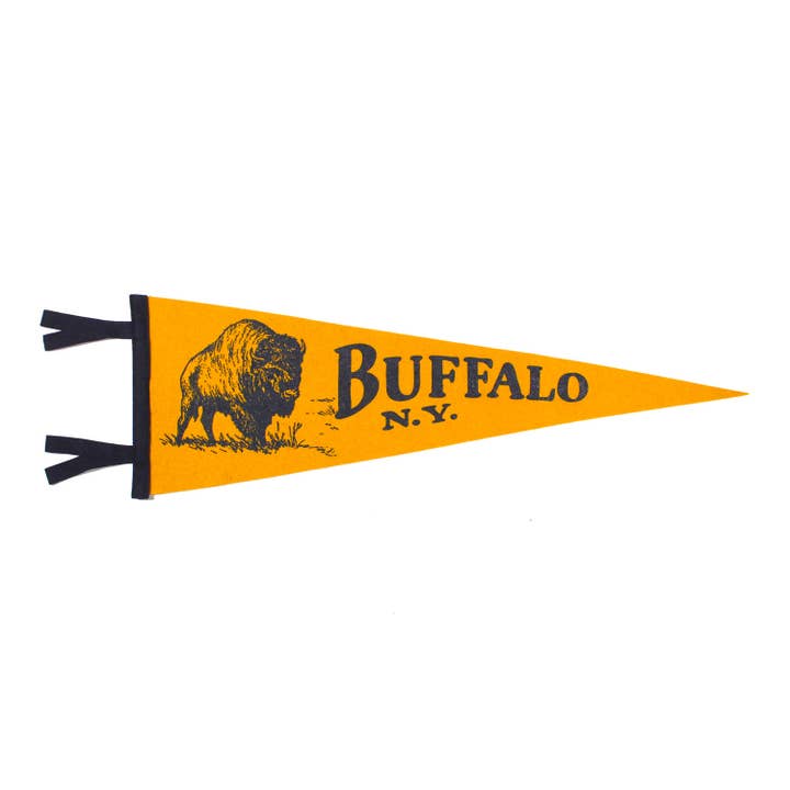 Geïllustreerde Buffalo, NY Pennant voor wholesale door Oxford Pennant