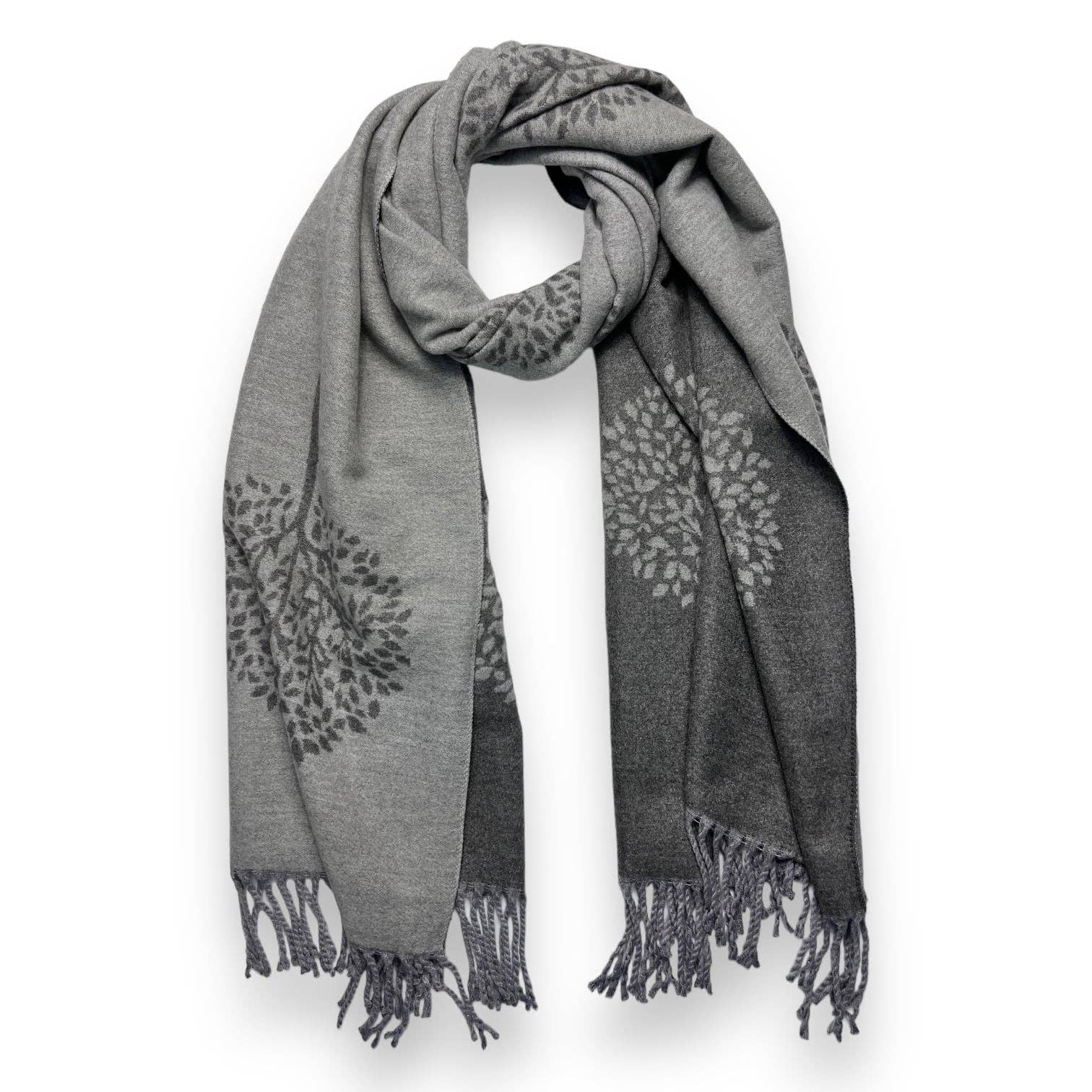 Lili Scarves (US Duty Free) – wholesale Scarf – Women's – Tree of Life Print Cashmere Blend Winter Scarf10