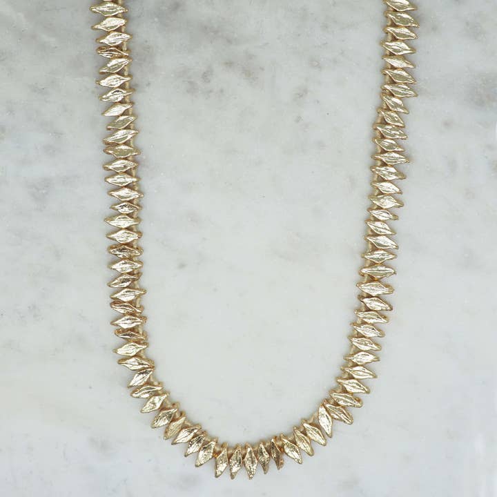 Exodus bianco - Collana lunga donna NCN1220W per la vendita all'ingrosso da parte di NIIKI PARIS