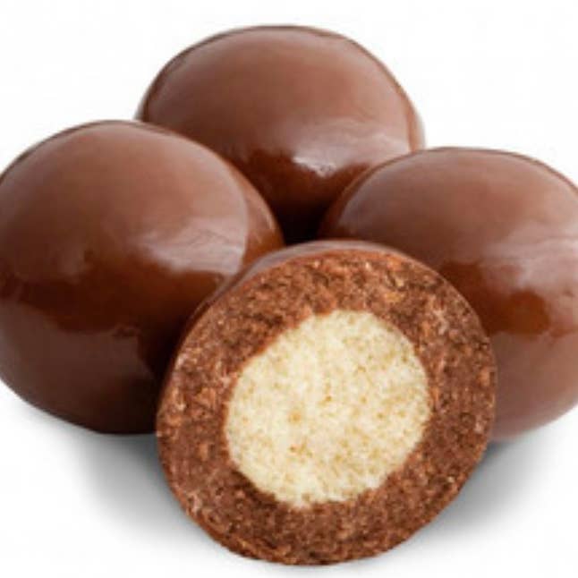 O'Shea's Candies Sweet Shop - Wholesale Chocolate Covered Sweets - Malt Balls “ Four Variety Medley” Triple Dip 1/3 Pound1