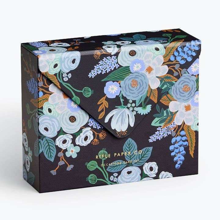 Mixed Florals Essentials Assorted Card Box, 15 Cards for wholesale by Rifle Paper Co