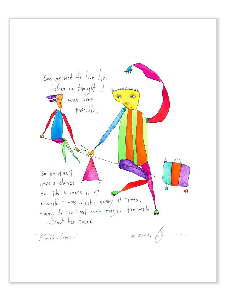 Possible Love 11x14 Art Print for wholesale by StoryPeople