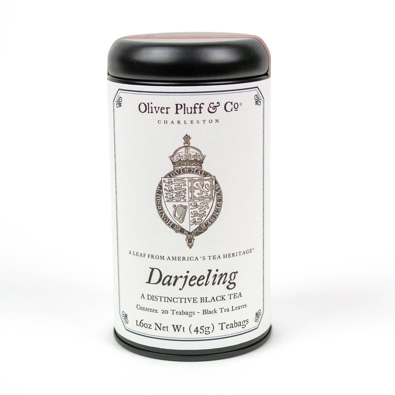 Oliver Pluff & Company - Wholesale Tea Bags - Darjeeling - 20 Teabags in Signature Tea Tin3