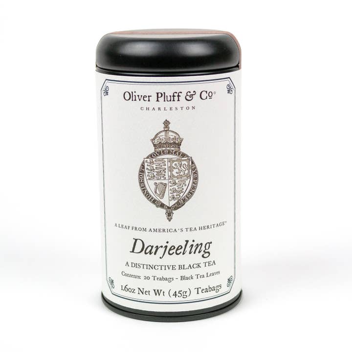 Oliver Pluff & Company - Wholesale Tea Bags - Darjeeling - 20 Teabags in Signature Tea Tin3