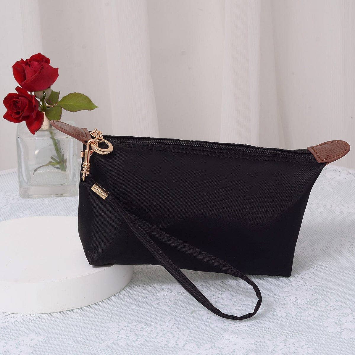 MiMi Wholesale - Wholesale Makeup/Cosmetic Bag - HM1006 Monogrammable Nylon Fabric Cosmetic Bag13