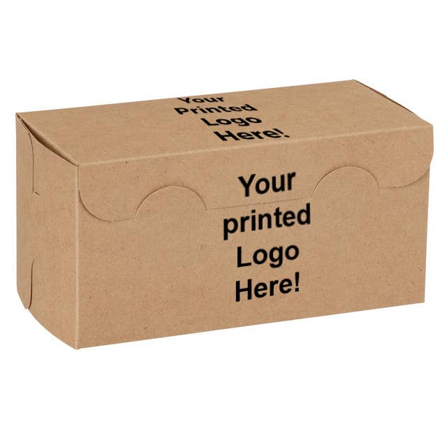 Kis Paper - Wholesale Gift Box - Custom Print Kraft Bakery Box 8x4x4 inches