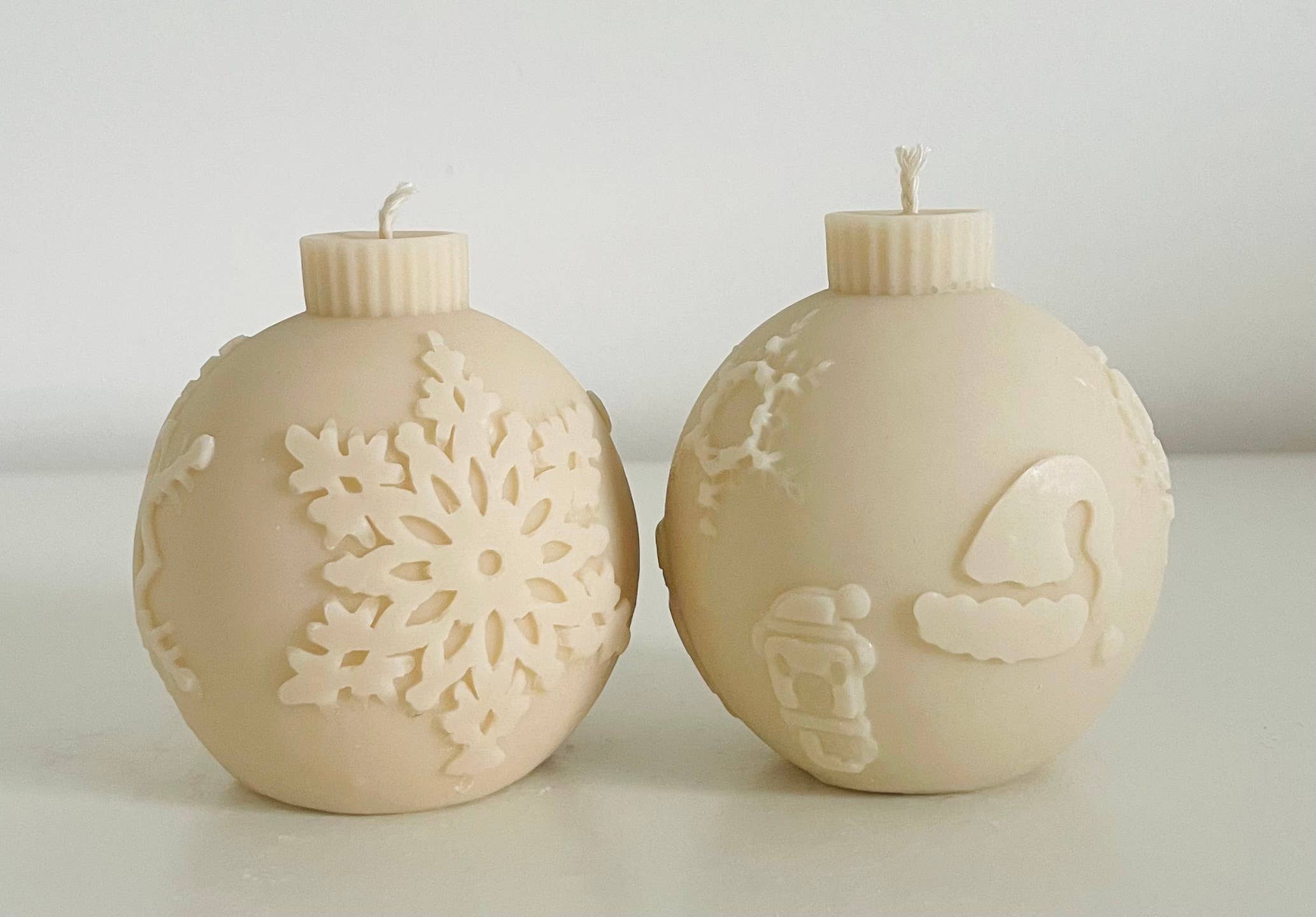 Sweet-Deco Creative - Wholesale Novelty Candle - Hand-poured candle Christmas ornaments0