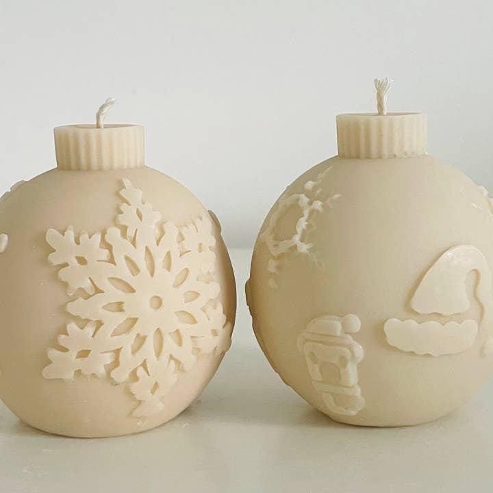 Sweet-Deco Creative - Wholesale Novelty Candle - Hand-poured candle Christmas ornaments