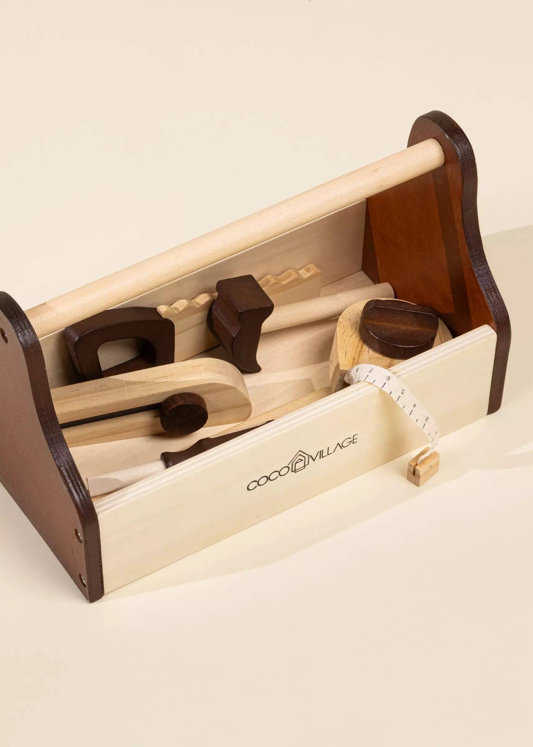 Coco Village - Vendita all'ingrosso Giocattolo in legno - Bambini - Set da gioco con attrezzi in legno4