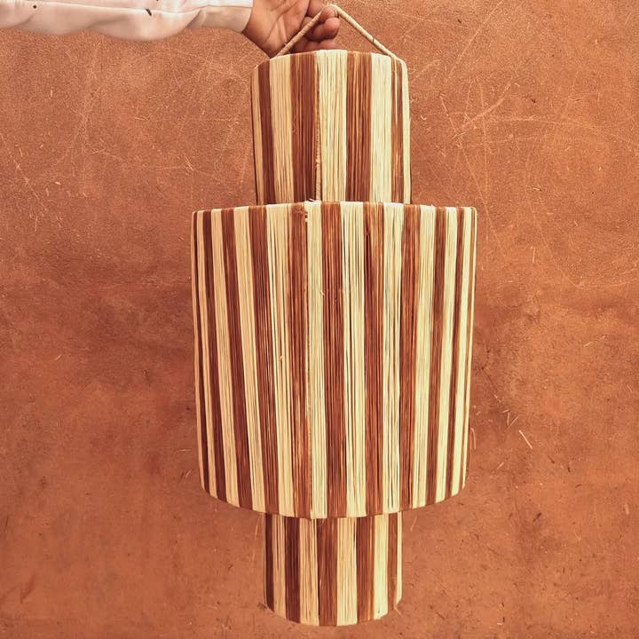 libitiishop - Wholesale Chandelier/Hanging Light - suspension light rustic | suspension 60 cm- Raffia lampshade