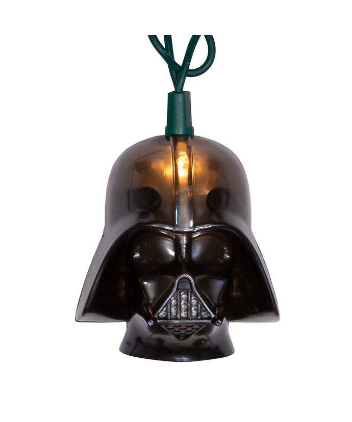 Kurt S. Adler, Inc. - Wholesale String Lights - 10L STAR WARS DARTH VADER HEAD SET2