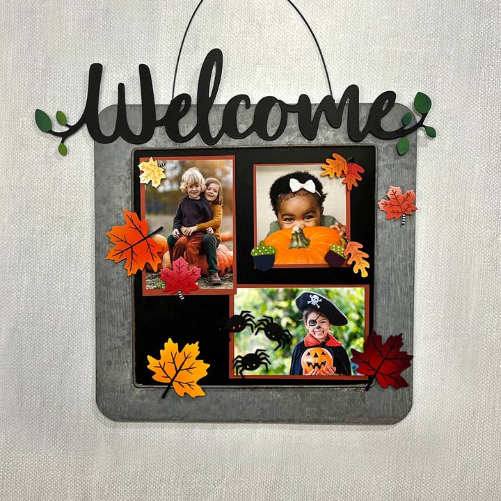 Roeda Studio - Wholesale Wall Accent - "Welcome" Magnetic Word w/ Greenery, Front Door Decor7