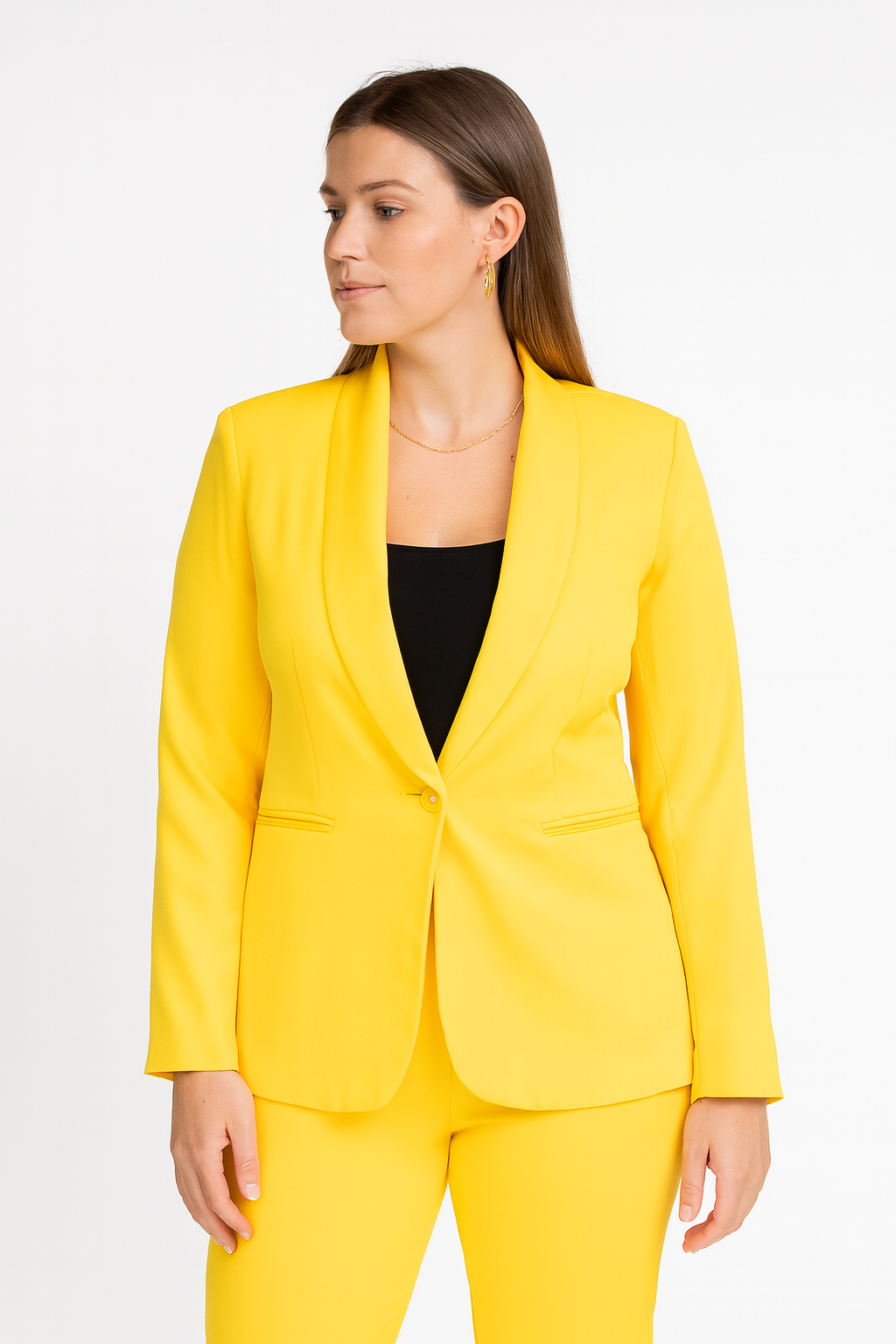 Afinity - Wholesale Blazer - Women's - Plus size blazer A6191GT– Elegance and comfort combined6