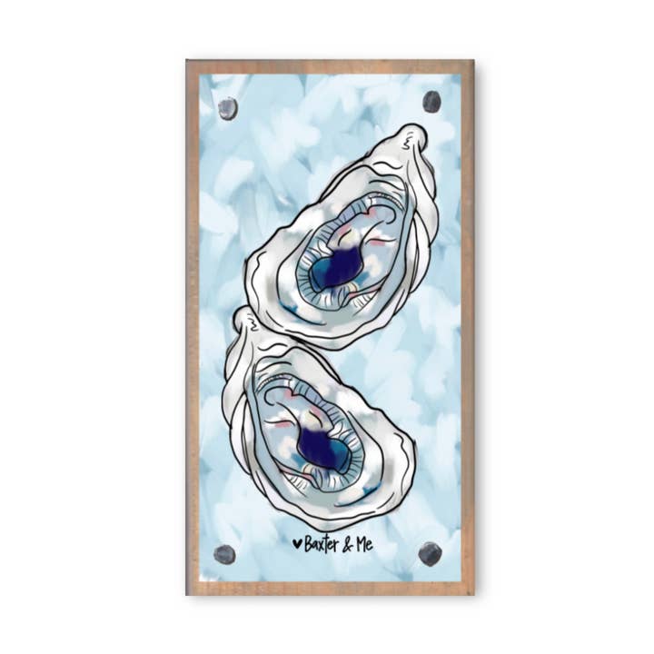 Oyster Driftwood Happy Block for wholesale by Baxter & Me