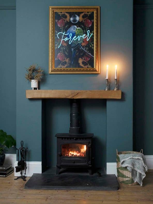 Forever Love Birds, EL Neon verlichte kunst voor wholesale door Light Up North