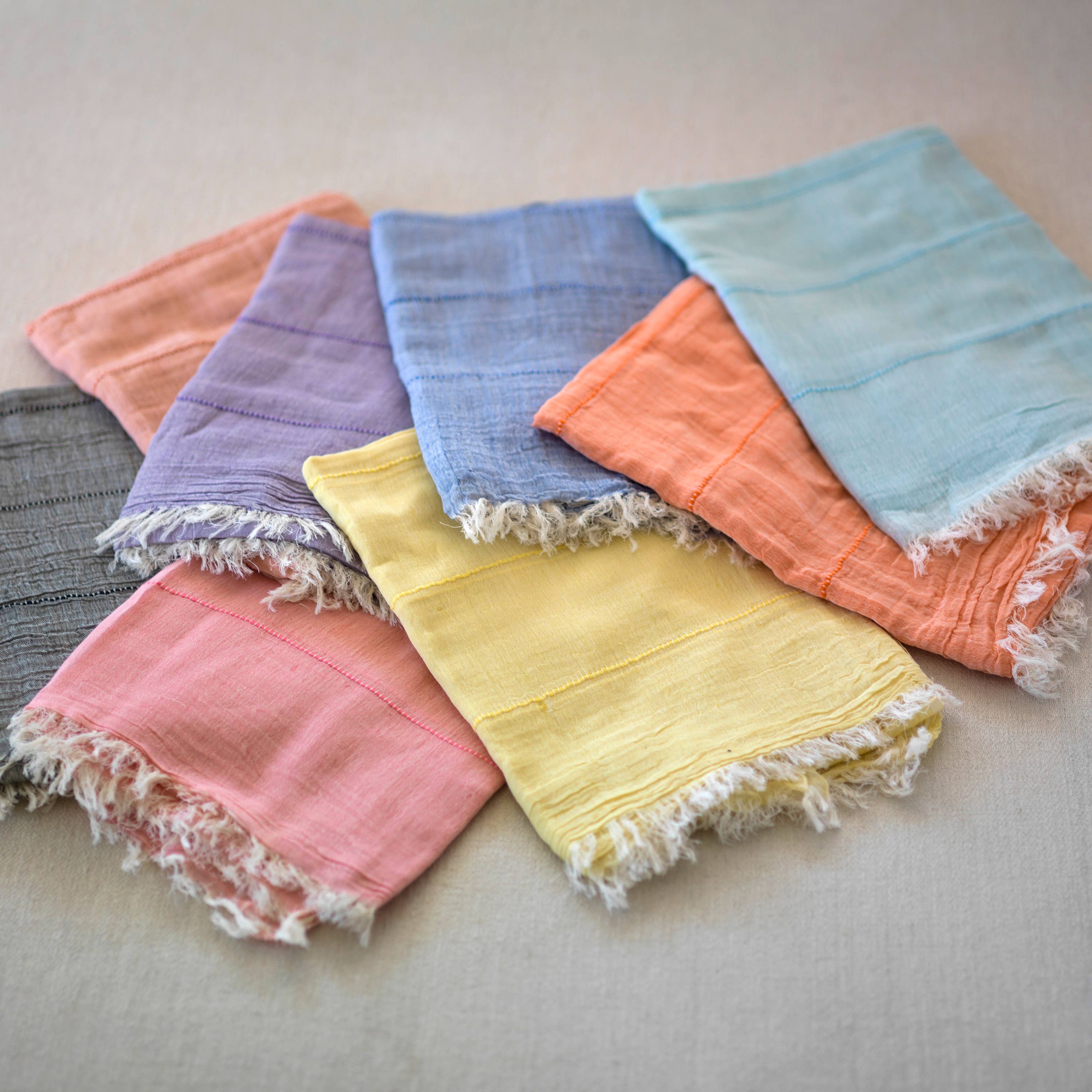 loom.ist - Venta al por mayor Bufanda - Mujer - Pañuelo de Gasa Helen7