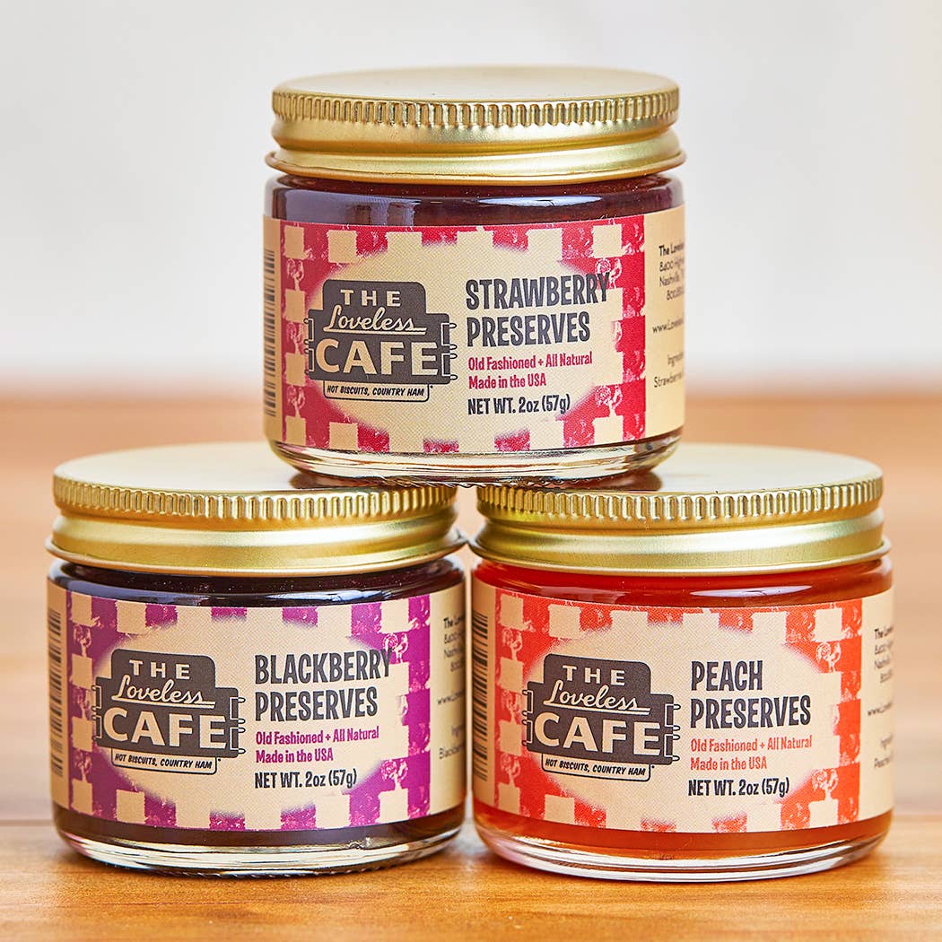 The Loveless Cafe - Vente Conserve de fruits - Conserves de pêche 2 oz1