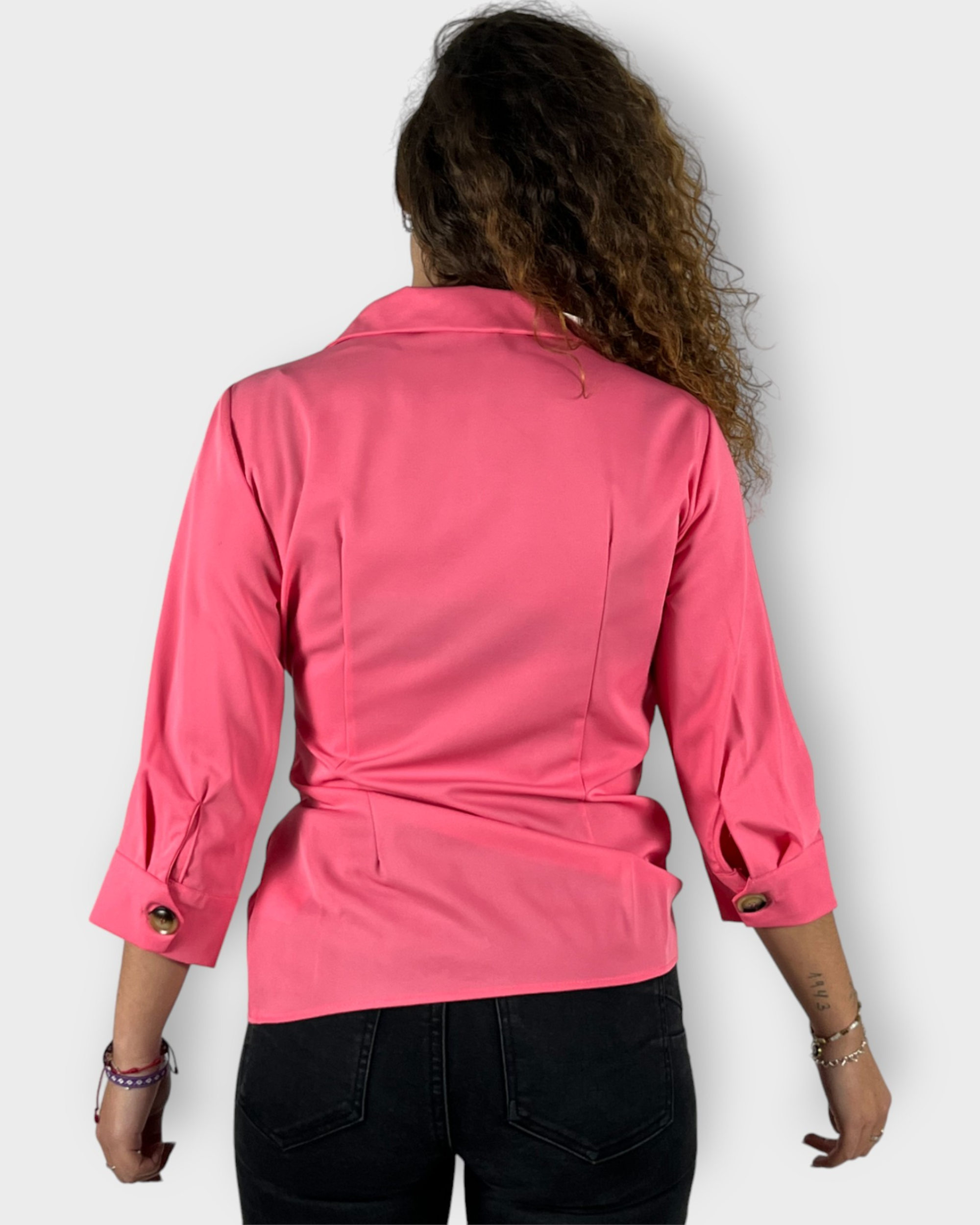 BanBat - Wholesale Blouse - Women's - CROSS BLOUSE WITH CLASP CLOSURE - REF: 2301823