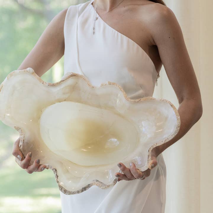 White Onyx Bowl for wholesale by Agave