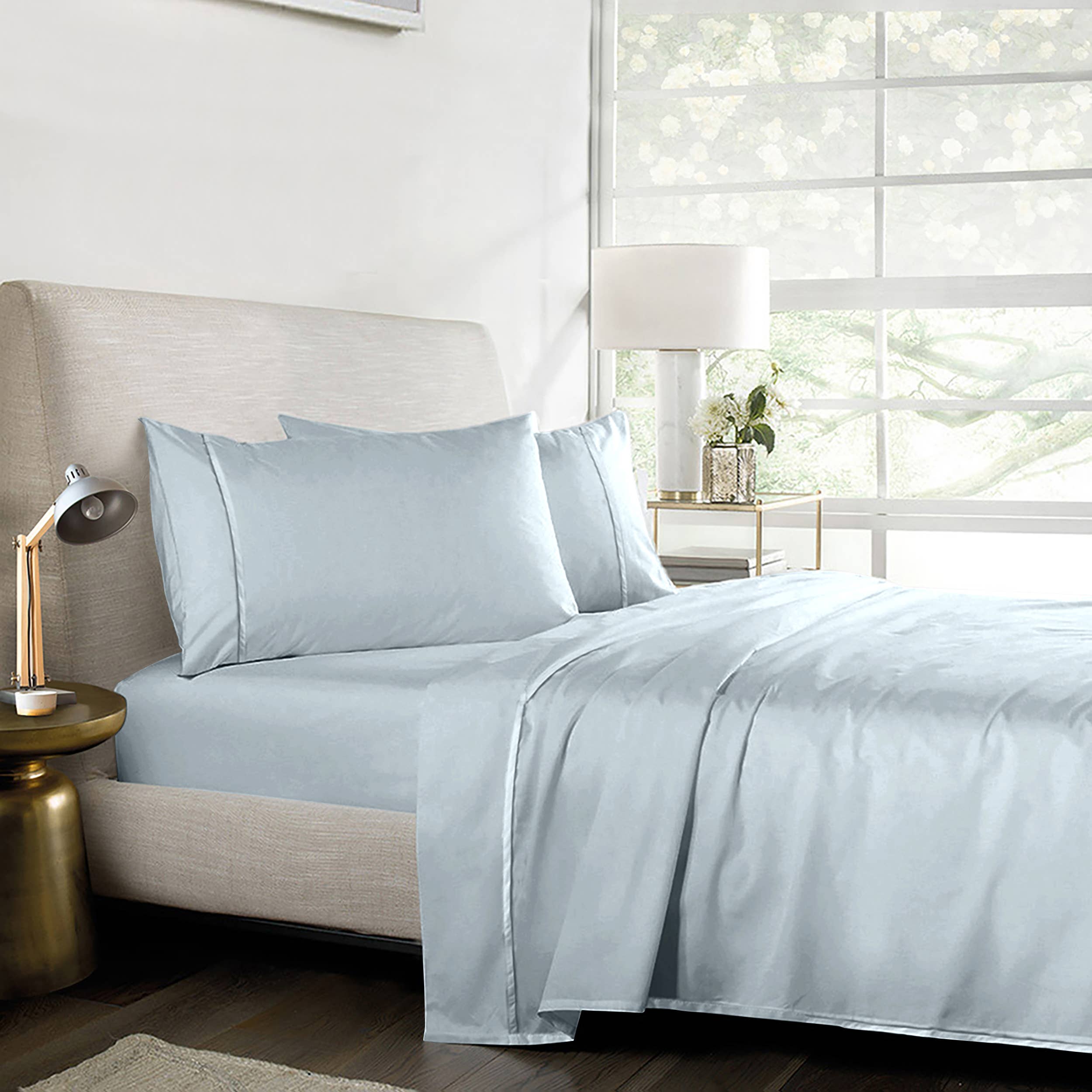 Bedding King - Wholesale Sheet set - 1000TC Pure Egyptian Cotton Ultra Soft Flat / Bed Sheet Sets1