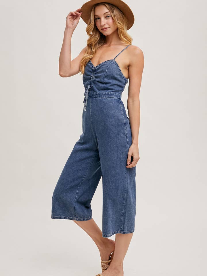 Bluivy - Vente Combinaison – femme - COMBINAISON EN JEAN DÉLAVÉ À L'ACIDE17