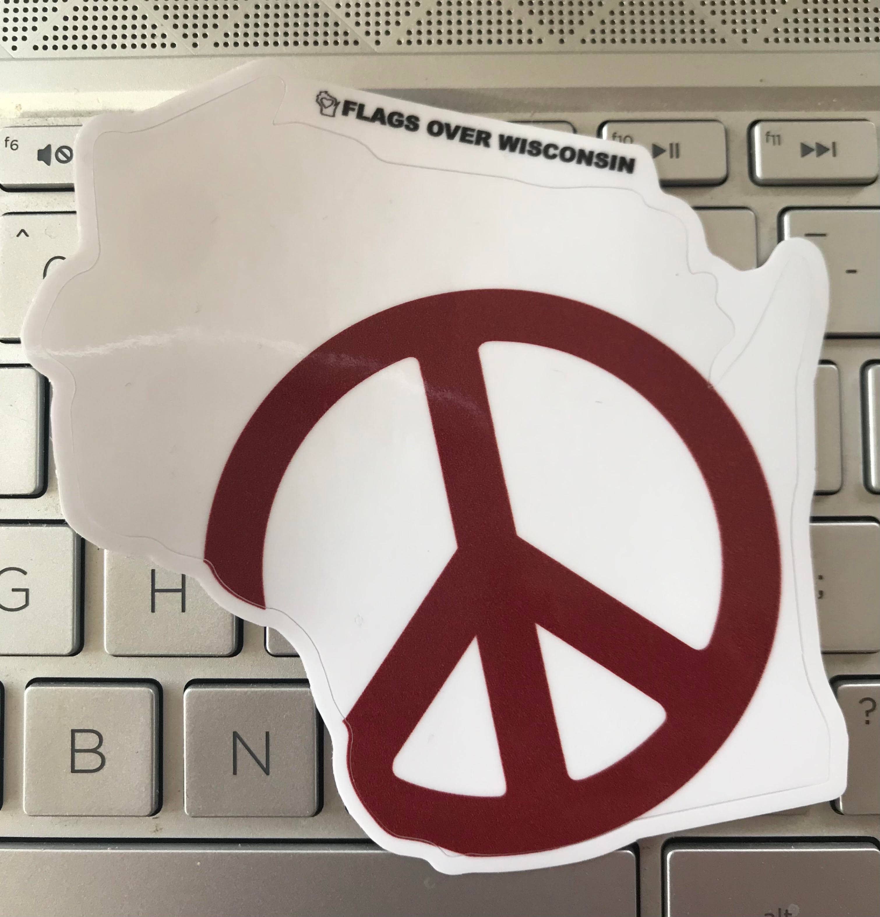 Flags Over Wisconsin - Wholesale Sticker - Wisco Sticker Fun Pak 905