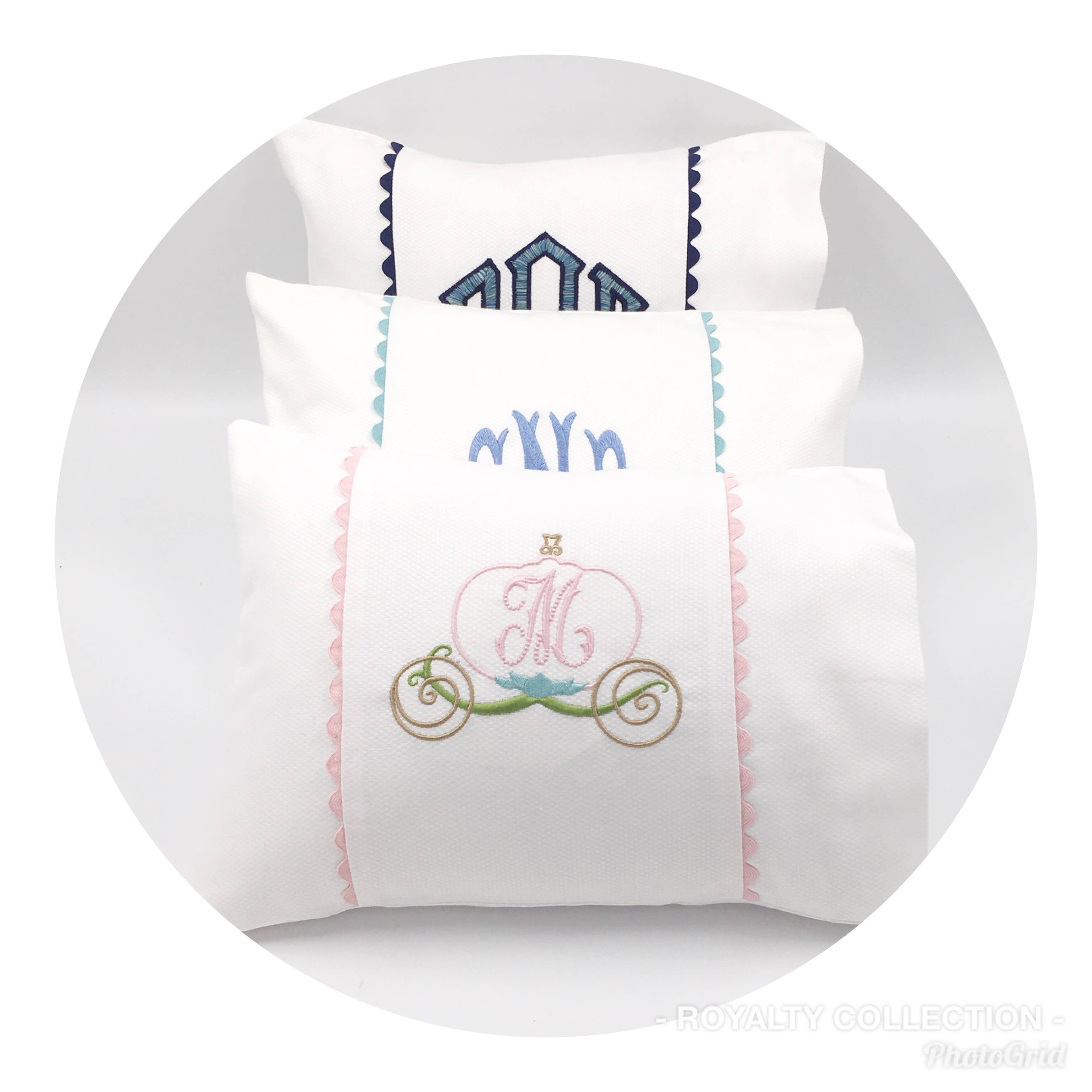THE ROYALTY COLLECTION - Wholesale Bedding Pillowcase/Sham - Kids & Baby - White Cotton Pique Baby/Travel Pillowcase with insert9