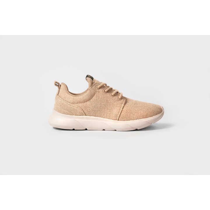 Explorer V2 All Beige Waterproof Hemp Sneakers for wholesale by 8000Kicks