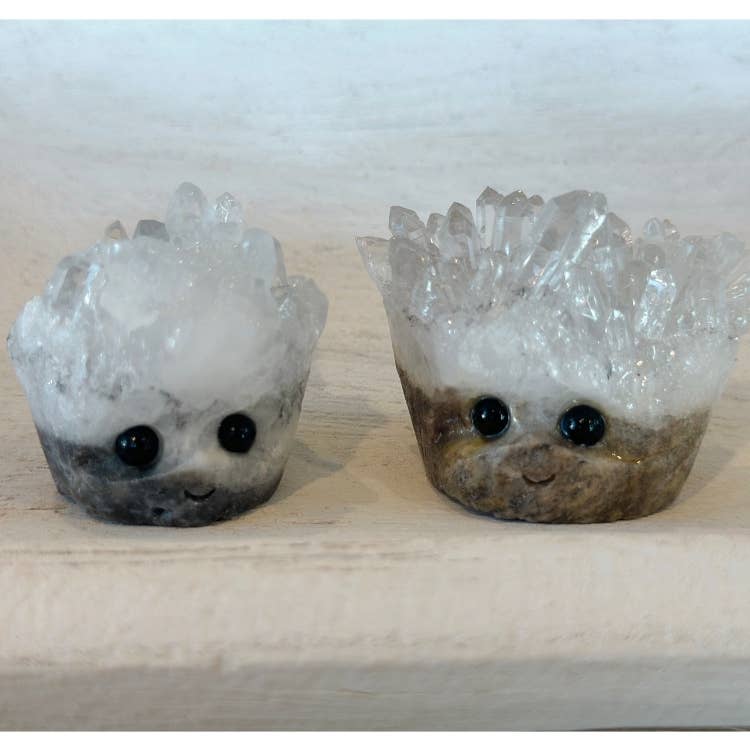 Picki Nicki - Wholesale Spiritual Stone/Crystal - Quartz Crystals with Faces- Punk Rocks Crystal Hedgehogs3