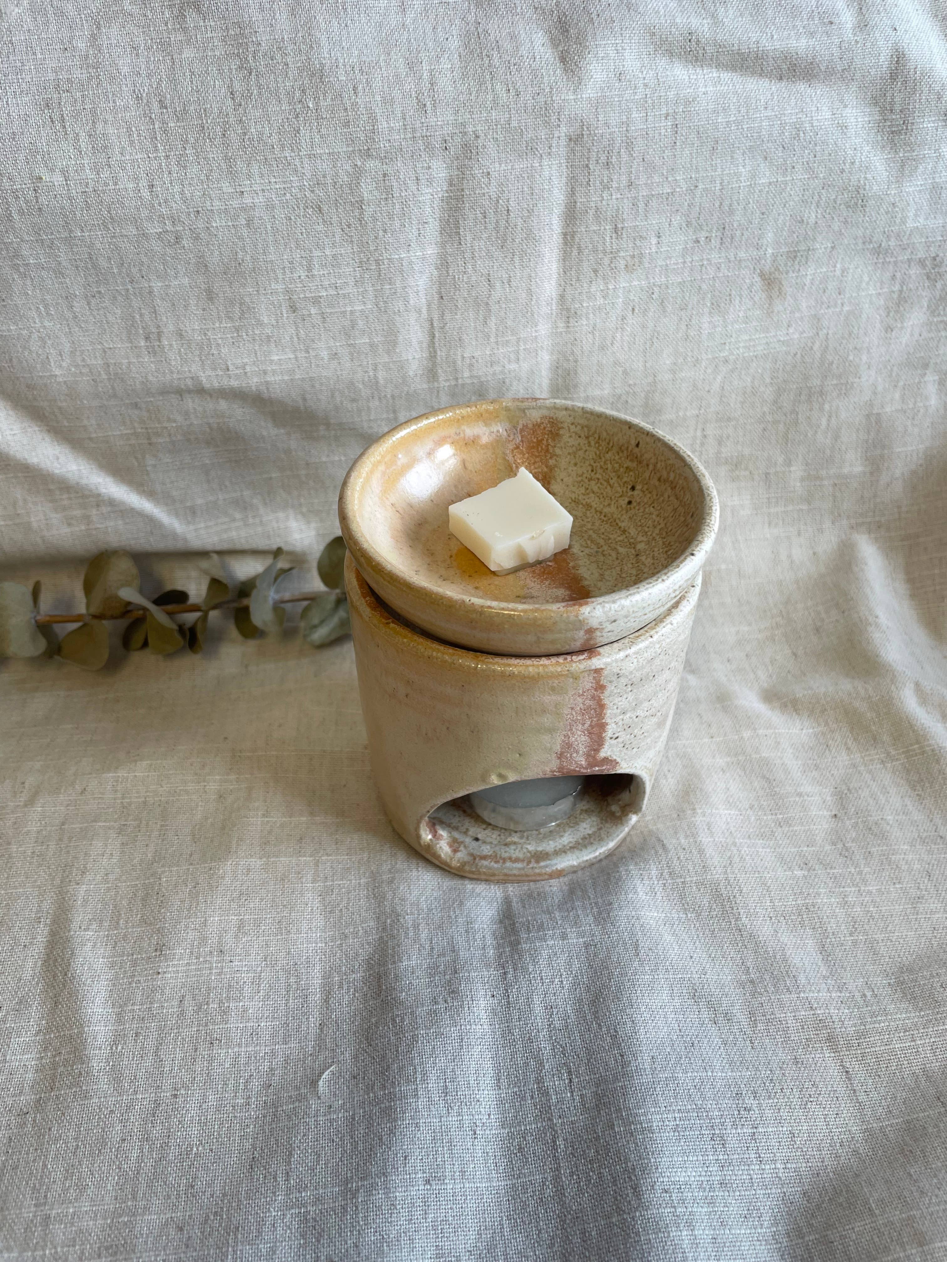 Charlotte Manser Ceramics – wholesale Wax warmer – Dunes Handmade Ceramic Oil/Wax Burner1