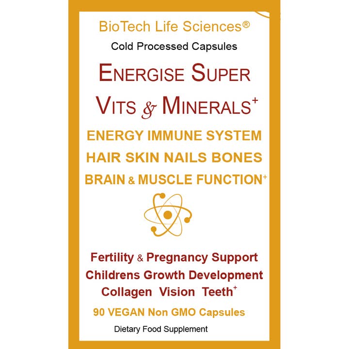 Energise Super Vitamins & Minerals - World's Best Multivit and other Purchase Wholesale pullulan capsule. Free Returns & Net 60 Terms on Faire trending on Faire.