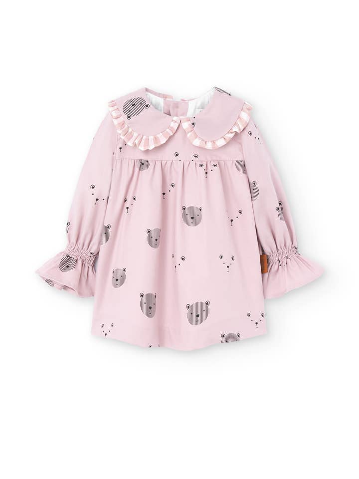 Vestido de bebe rosa Cocote & Charanga for wholesale by Charanga