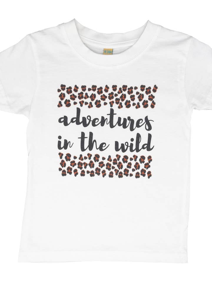 ADVENTURES IN THE WILD - Maglietta a maniche corte per la vendita all'ingrosso da parte di Little Mate Adventures