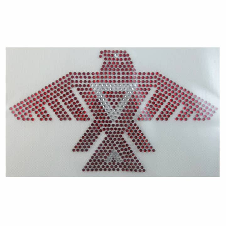 Thunderbird Rhinestone Iron On Transfer for wholesale by Nish Gear