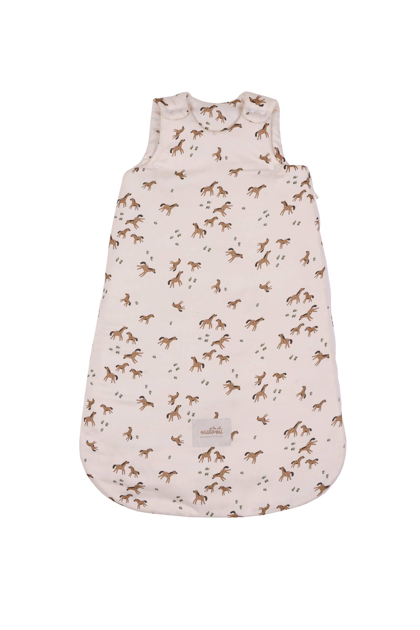 SLAAPZAK 100% BAMBOEVRIJE PAARDEN XS voor wholesale door Malomi Kids