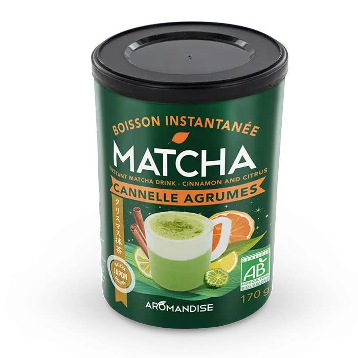 Instantdryck - Ekologisk matcha barista kanel citrus för wholesale av AROMANDISE