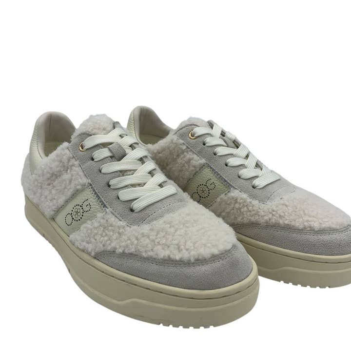 OS1817 Sand OOG Damen Leder Sneaker for wholesale by OOG