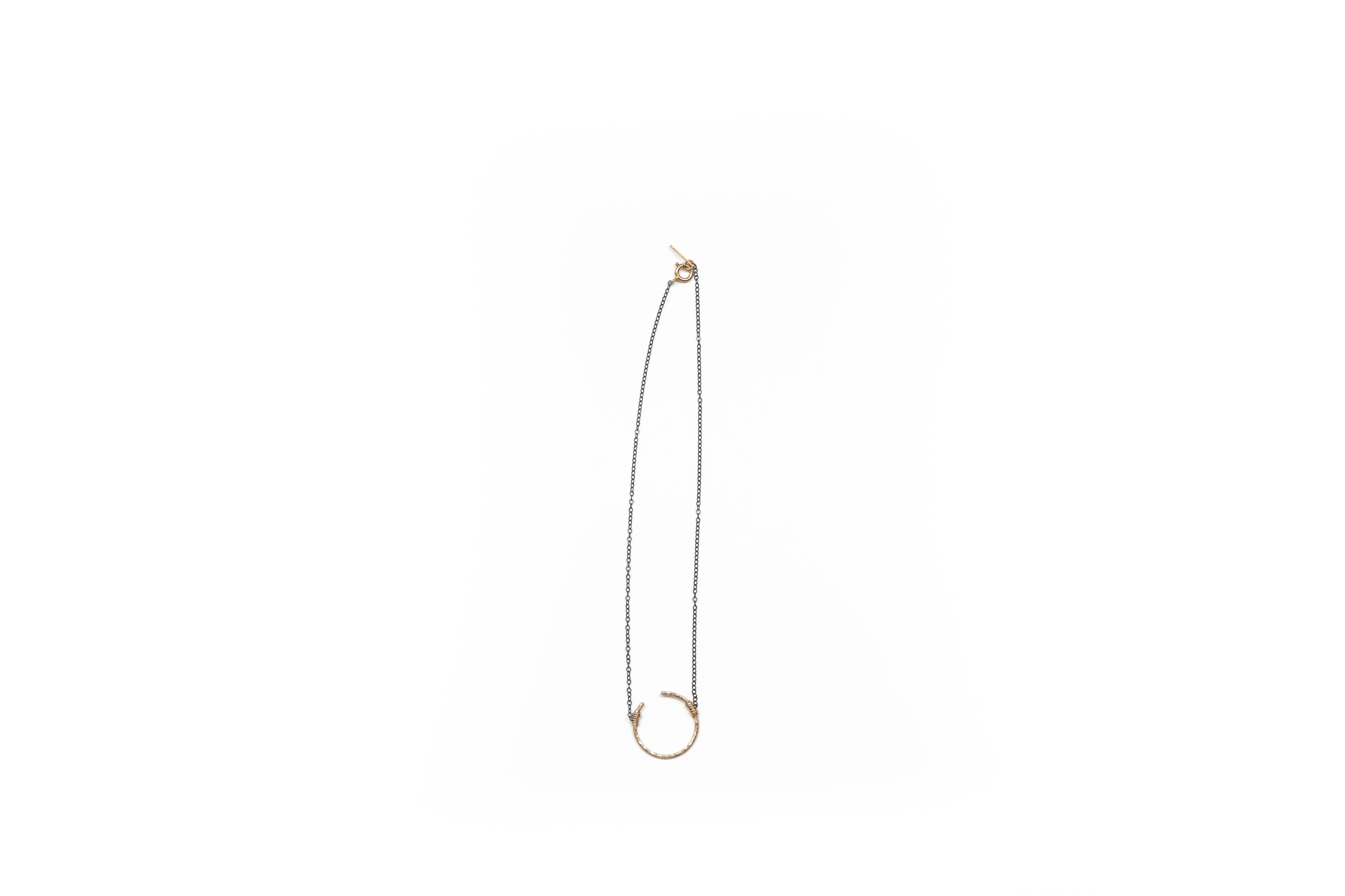 Trecy Bleich – wholesale Hänge-/berlockhalsband – Open Circle STORT halsband6