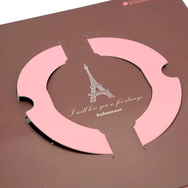 EcoQuality - Wholesale Cake Stand - Design Bakery Cake Boxes 10 x 10 x 5 Inch - Printed Kraft1