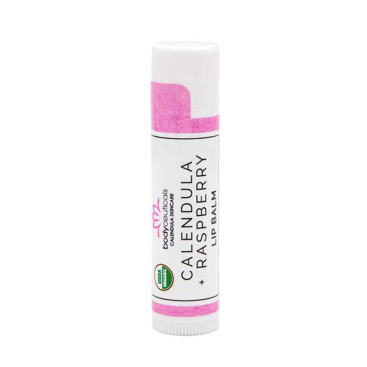 Bodyceuticals - Wholesale Lip Balm - Organic Calendula + Raspberry Lip Balm