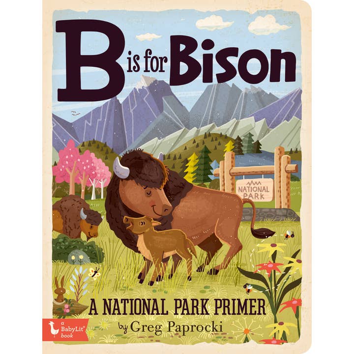 Gibbs Smith - Wholesale Book - Kids - B is for Bison; A National Parks Alphabet