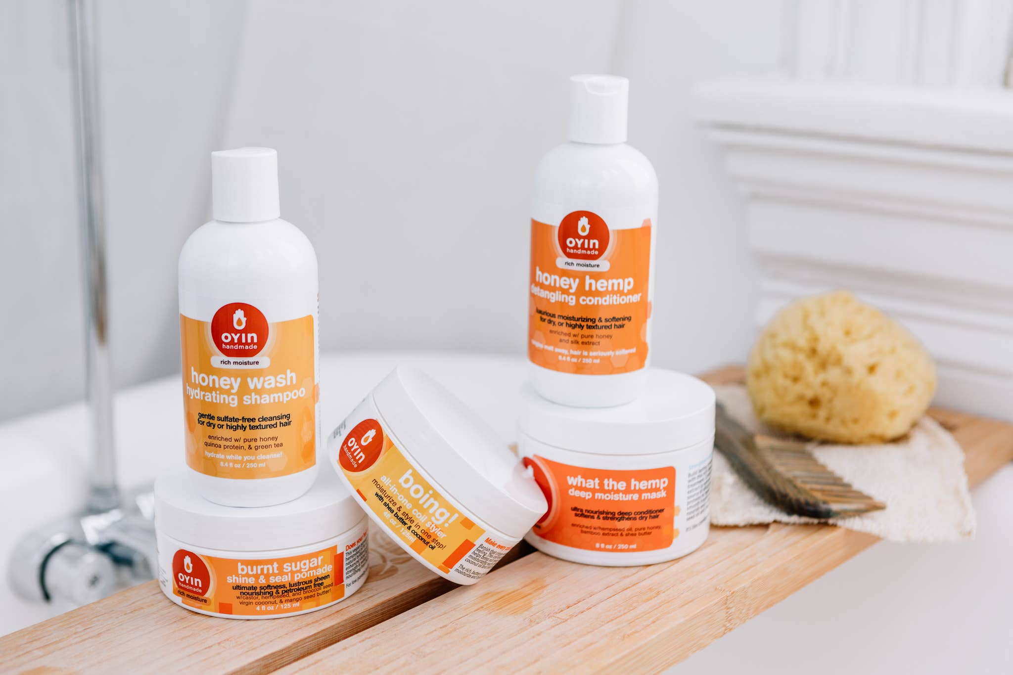 Oyin Handmade - Wholesale Hair Shampoo - Honey Wash Hydrating Shampoo Case (6)2