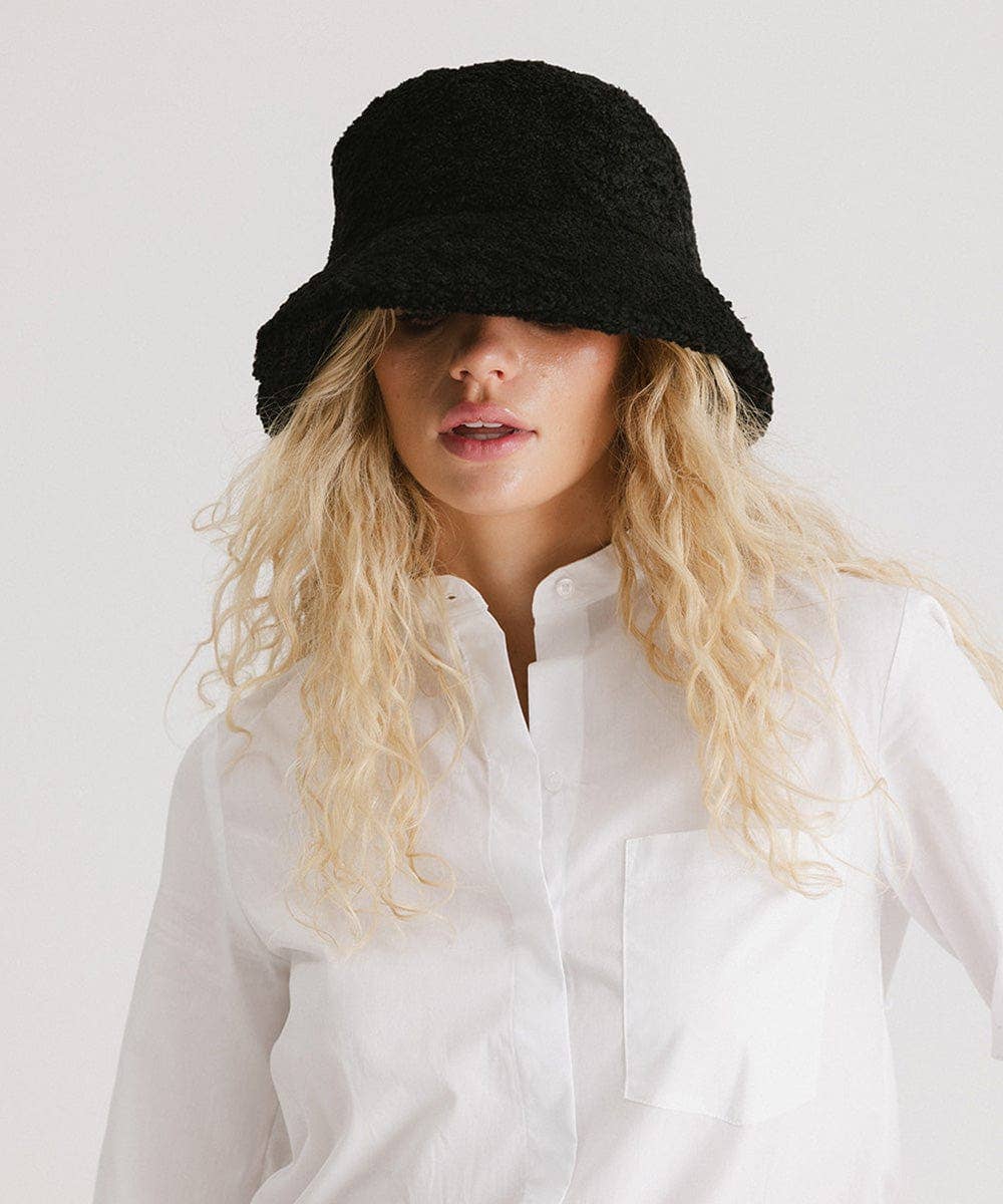 Gigi Pip - Wholesale Bucket Hat - Women's - Jackson Sherpa Bucket Hat12