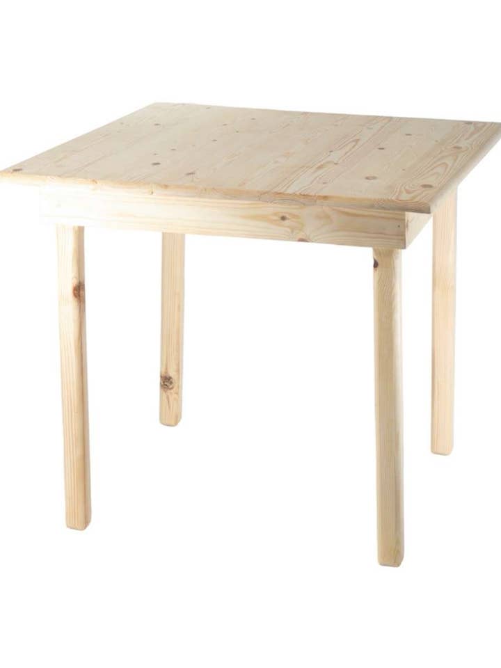 KD3582432_00 - SQUARE WOODEN TABLE, 80x80x70. ONLY PENINSULA for wholesale by Kbas