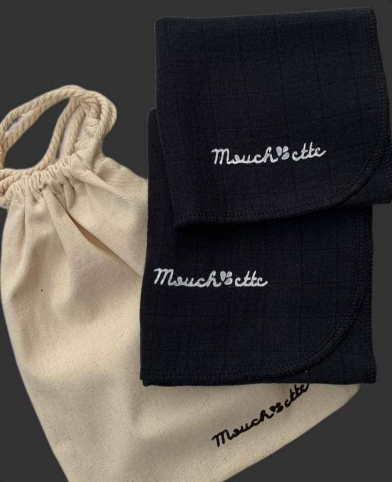 Mouch'ette - Wholesale Face & Body Wipes - Mouchette - Towel “the original”//ebony5