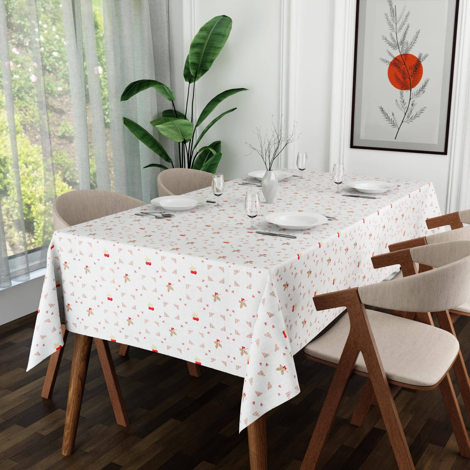 Ledsone – wholesale Tablecloth – 150cm x 150cm Modern Washable Tablecloth for Event Decoration ~55377