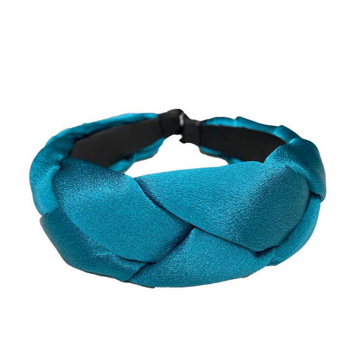Headbands of Hope | One Purchased One Donated - Wholesale Fashion Headband - Women's - Blair Braid Headband - Teal3