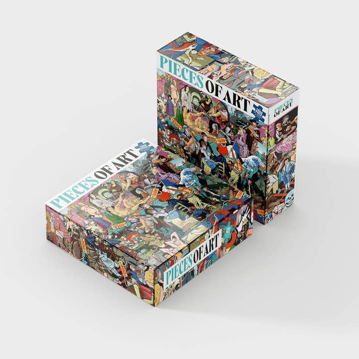 SCB - Wholesale Puzzle - Adult - Pieces of Art: A 1000 Piece Art History Puzzle2